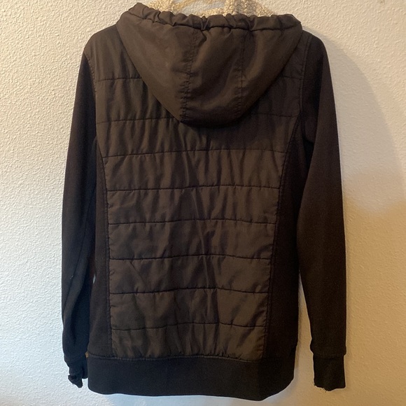 Empyre black hooded jacket size large - Picture 6 of 7